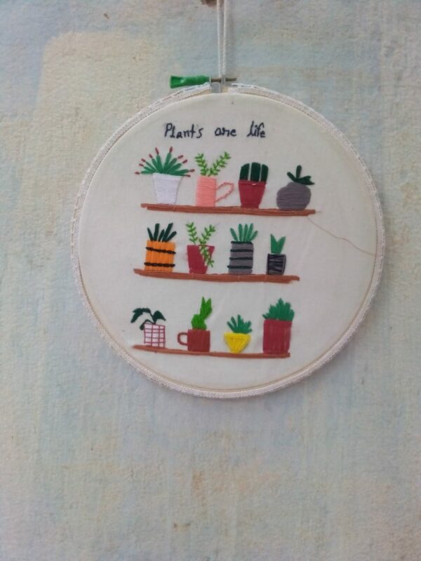 Plant lover Hoop.