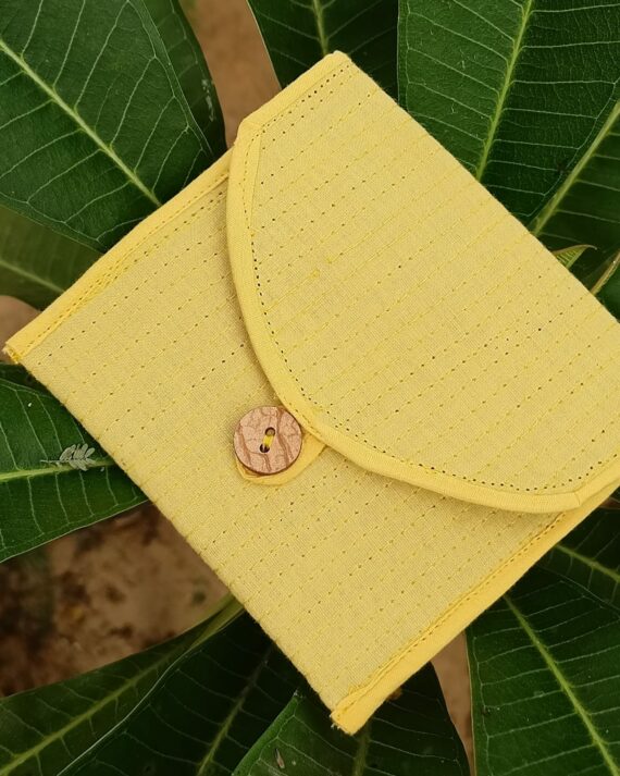 sunshine fabric wallet. easy in handling & classy