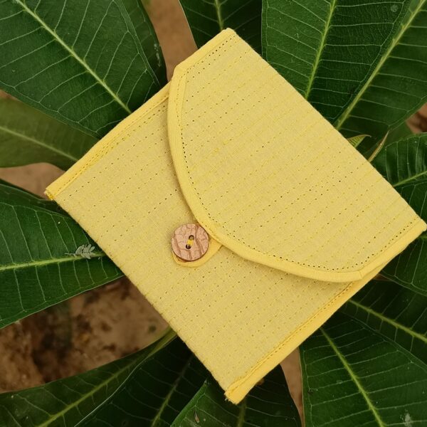 sunshine fabric wallet. easy in handling & classy